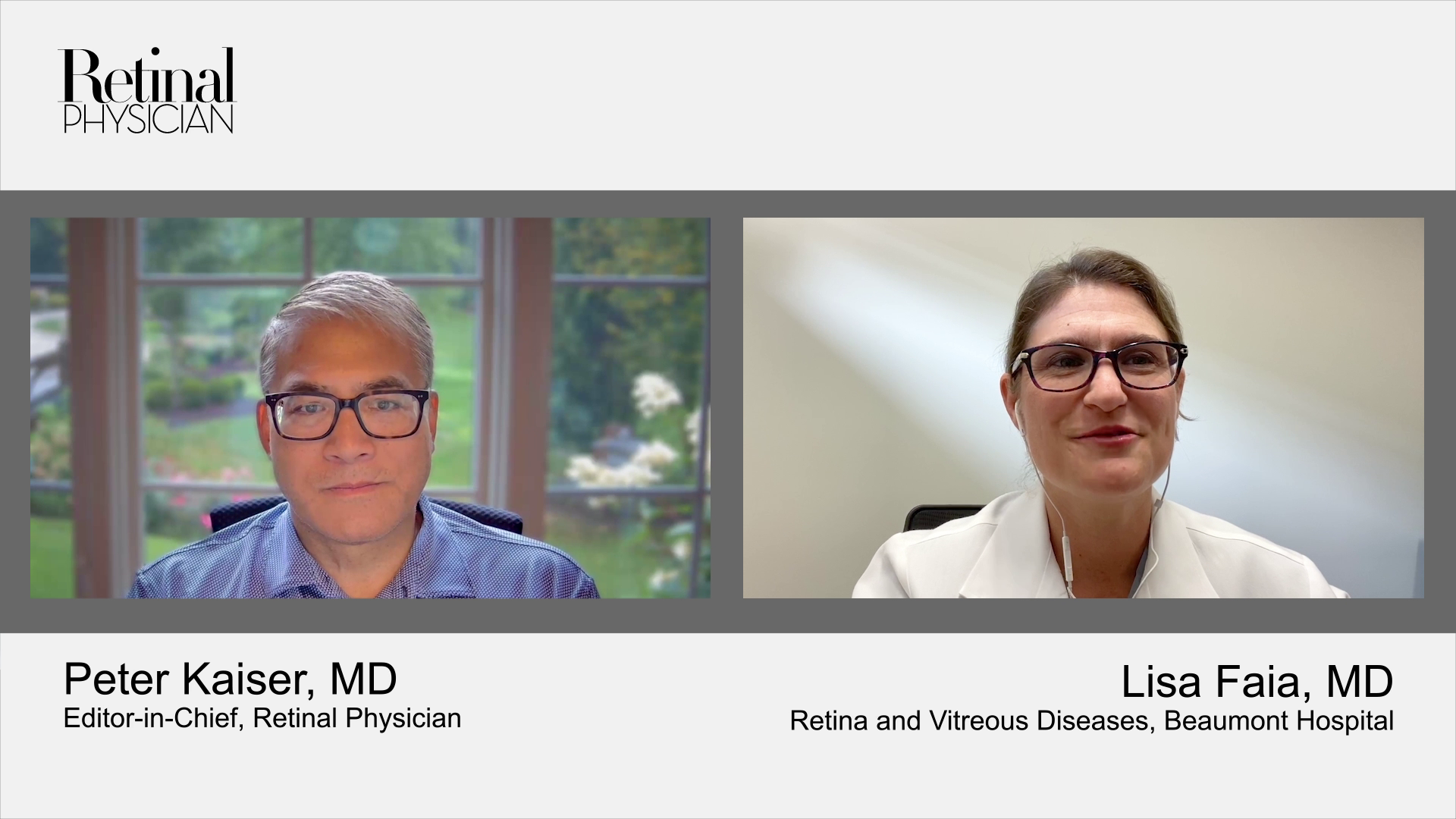 Peter Kaiser, MD, and Lisa Faia, MD, discuss scleral fixated lenses and inflammation.