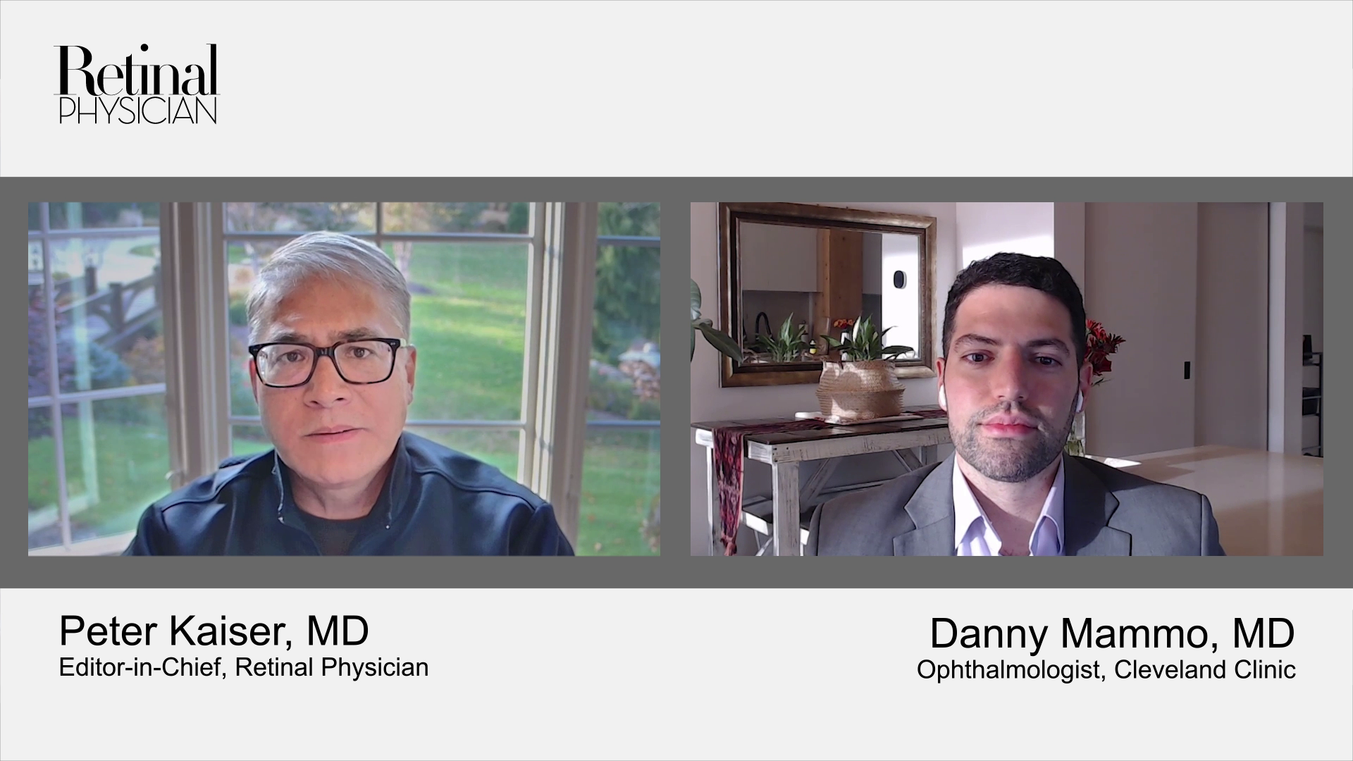 Peter Kaiser, MD, and Danny Mammo, MD, discuss scleral windows