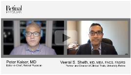 Peter Kaiser, MD, and Veeral Sheth, MD, MBA, FACS, FASRS, discuss reducing injection burden and gene therapy.